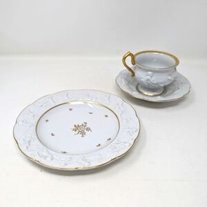 Vintage three piece set from Capodimonte.